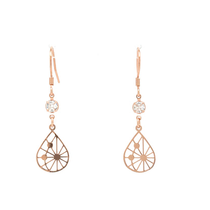 Starlit Dewdrop Hook Earrings
