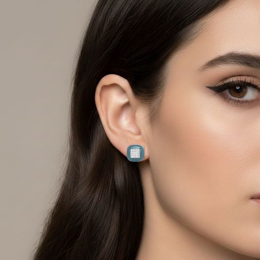 Urban Chroma Stud Earrings