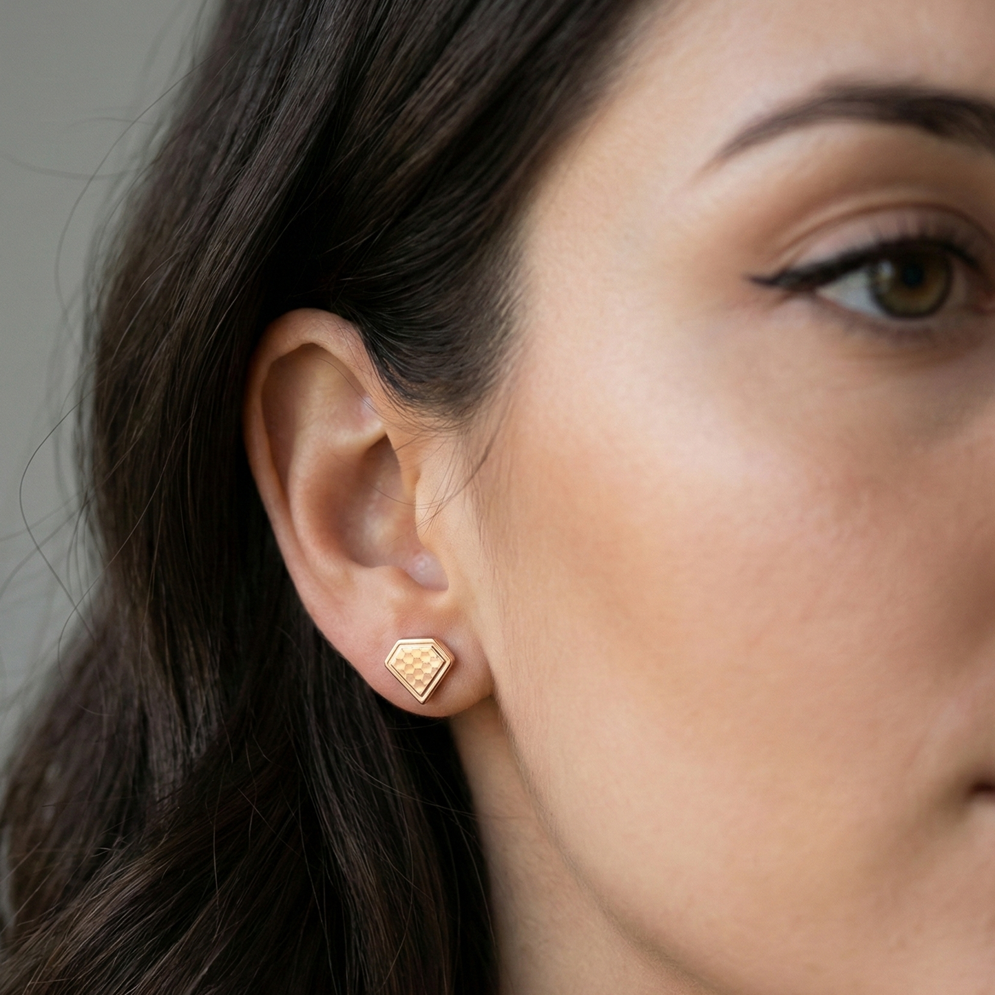 Modern Prism Stud Earrings