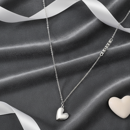 The Sculpted Heart Necklace