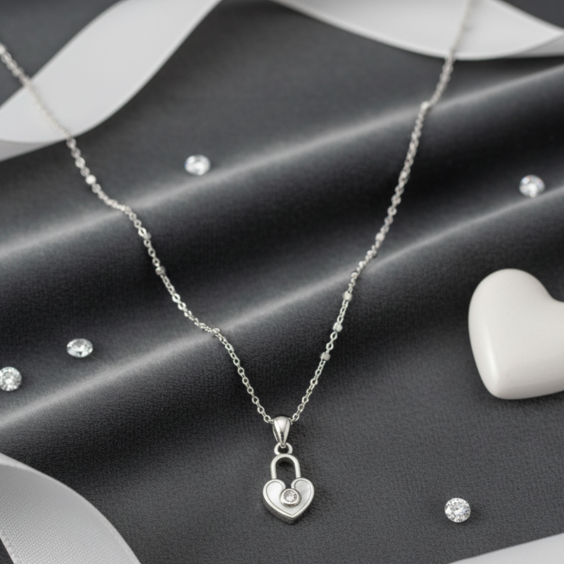 The Locked Heart Necklace