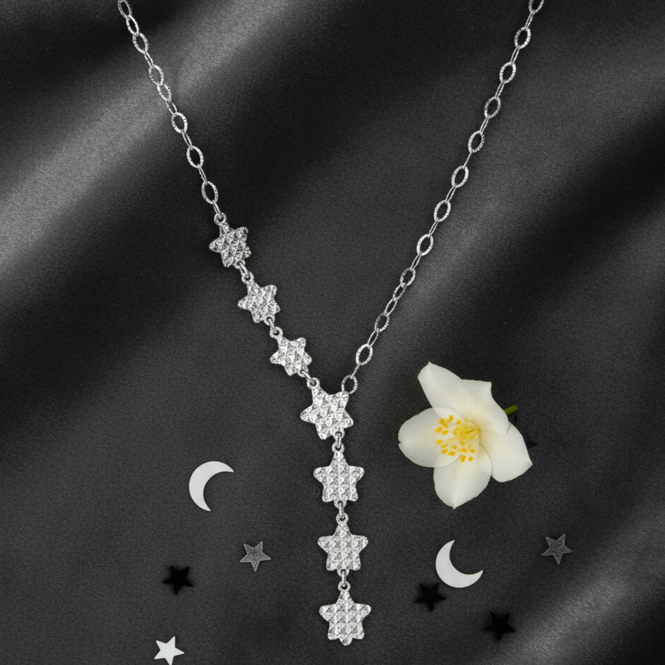 Stardust Cascade Necklace