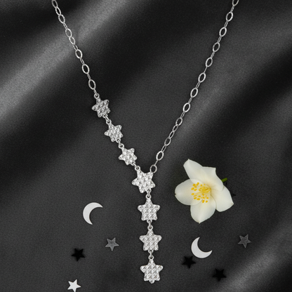 Stardust Cascade Necklace