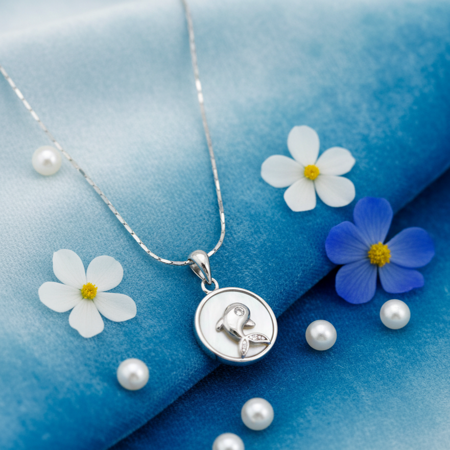 The Dolphin's Grace Necklace