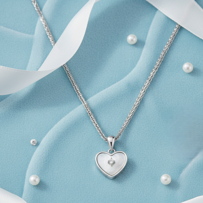 The Timeless Pearl Heart