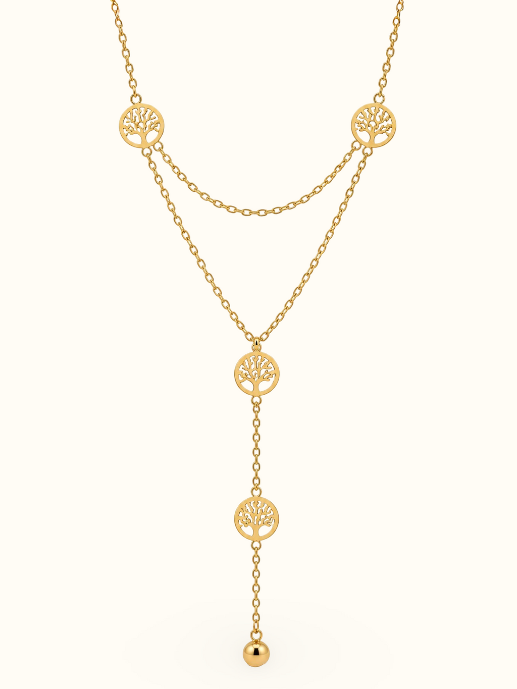 Tree of Life Lariat Necklace