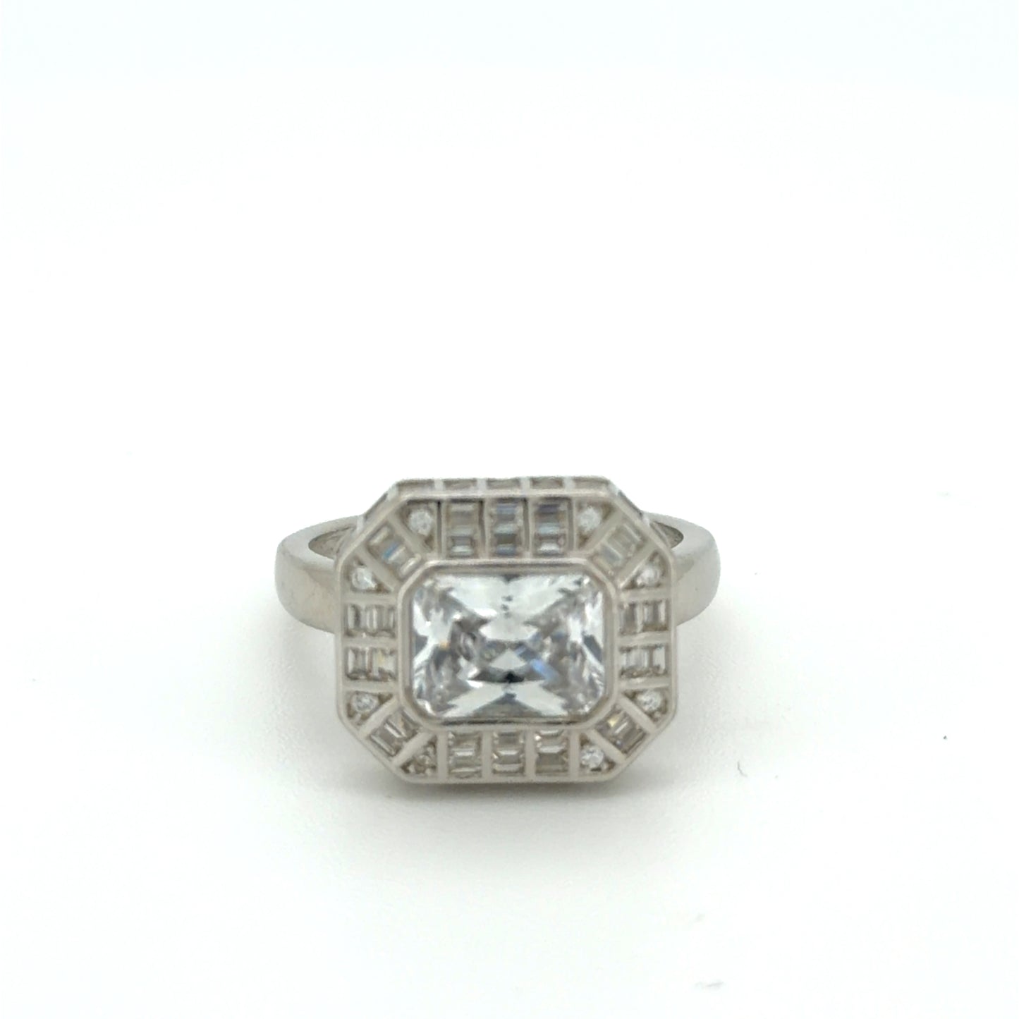 The Grand Emerald-Cut Statement Ring