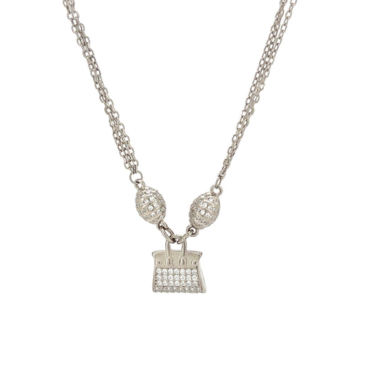 The Luxury Bag Pendant Necklace
