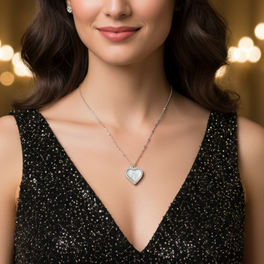 The Mother of Pearl Love Necklace