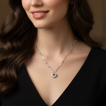 The Starlight Circle Pendant
