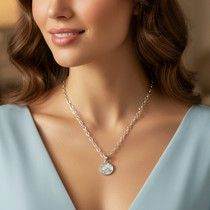 The Dolphin's Luster Pendant