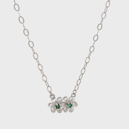 The Emerald Bloom Necklace