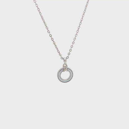The Serene Circle Necklace
