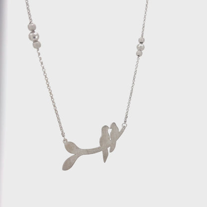 The Lovebirds Charm Necklace