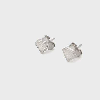 Modern Prism Stud Earrings