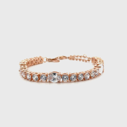 Grand Duchess Diamond Tennis Bracelet