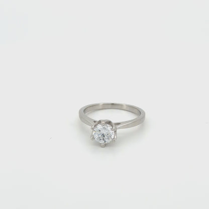 Timeless Solitaire Ring