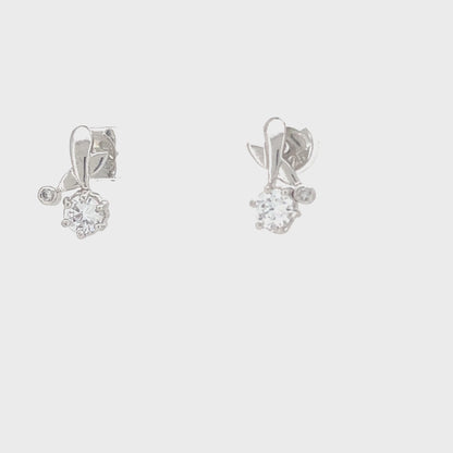 Whisper Bloom Stud Earrings