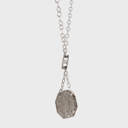 The Linked Hexagon Necklace