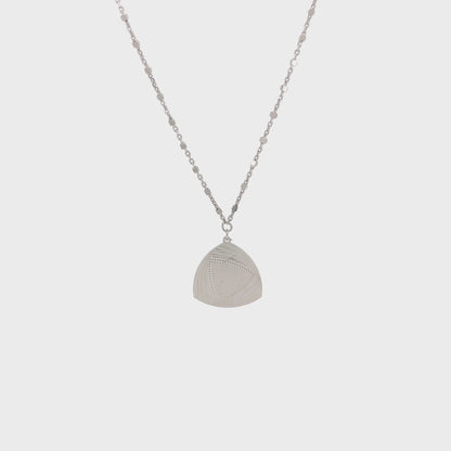 The Cosmic Triangle Necklace
