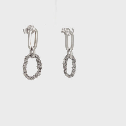 Coastal Weave Drop Earrings
