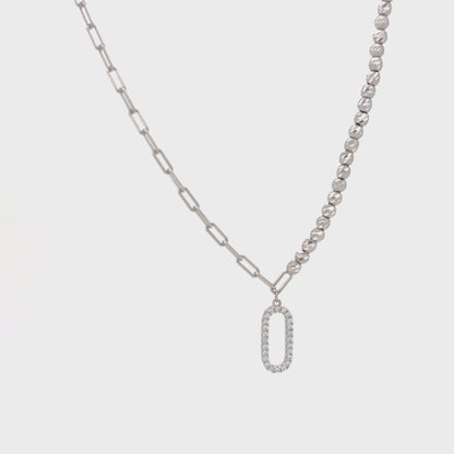 The Modern Asymmetrical Pendant Necklace