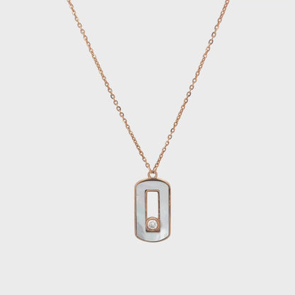 The Radiant Rectangle Necklace