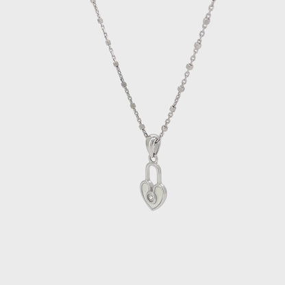 The Locked Heart Necklace