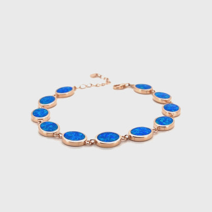 Ocean's Embrace Opal Bracelet