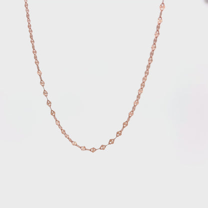 The Twisted Ribbon Chain