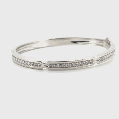 Luminary Bridge Diamond Bangle