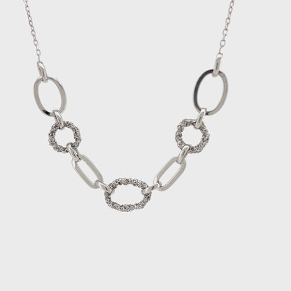 The Interlinked Texture Necklace