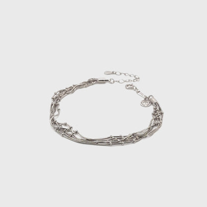 Cascading Streams Multi-Layer Bracelet