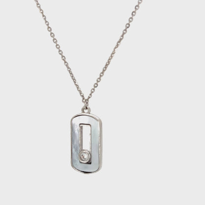 The Radiant Rectangle Necklace
