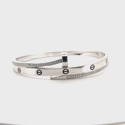 Modern Harmony Bangle